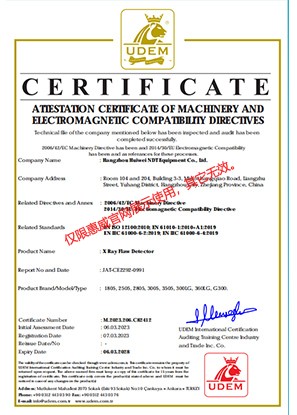 CE certificate
